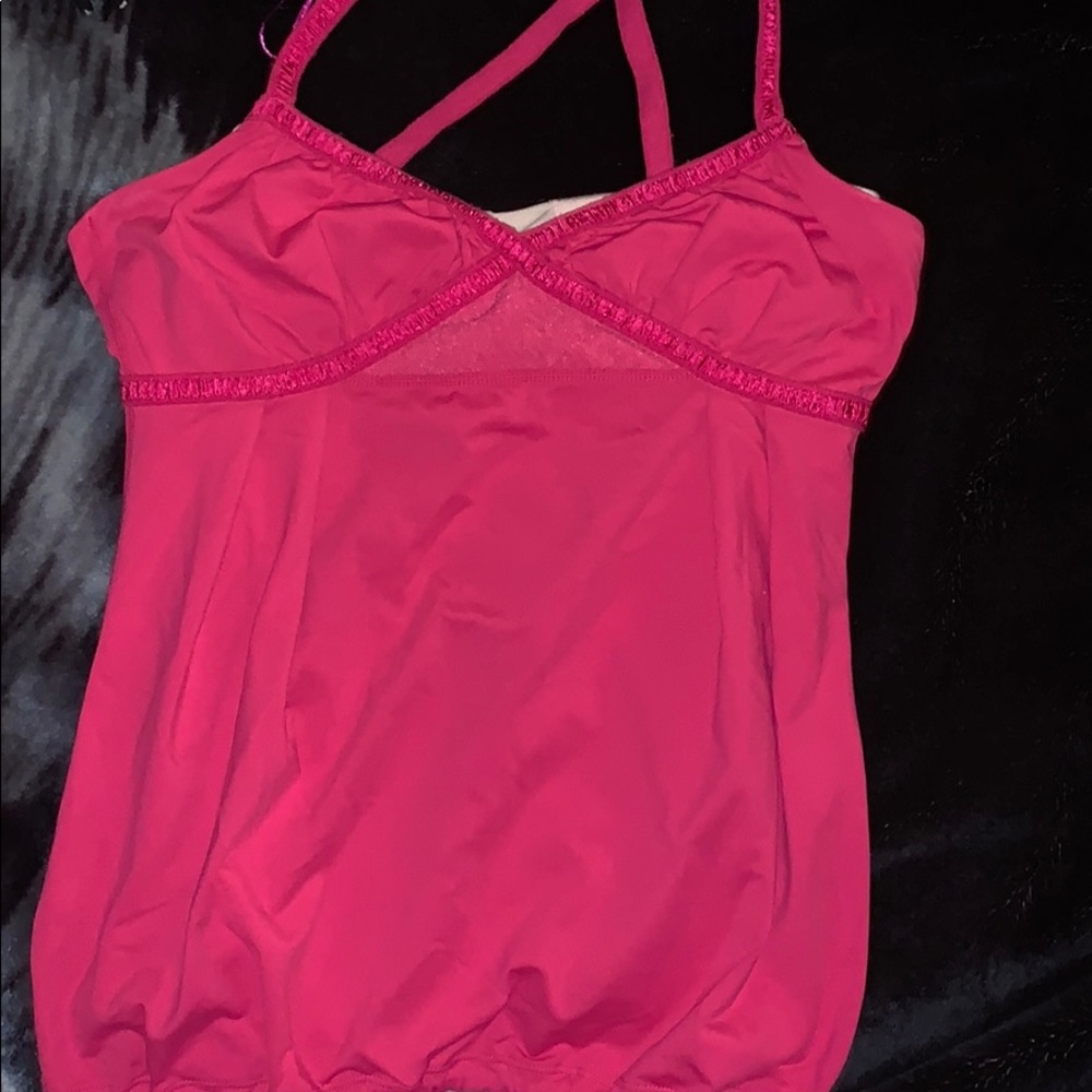 Beautiful Pink Lululemon top SOLD